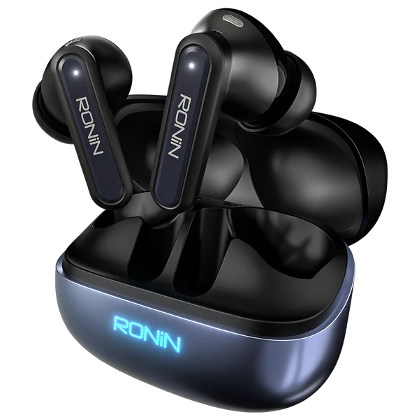RONIN VOX | R-7085 EARBUDS | Hybrid ANC & ENC | 40 Hr Playtime