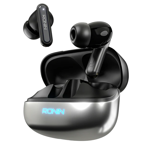 RONIN VOX | R-7085 EARBUDS | Hybrid ANC & ENC | 40 Hr Playtime